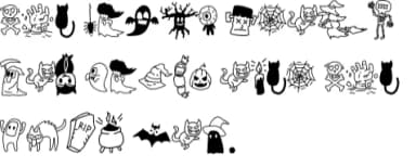 Mister Pumpkins by Cikareotype — Dingbats Font — thumbnail 4
