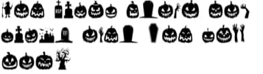 Mitoos Halloween by svgsupply — Dingbats Font — thumbnail 6