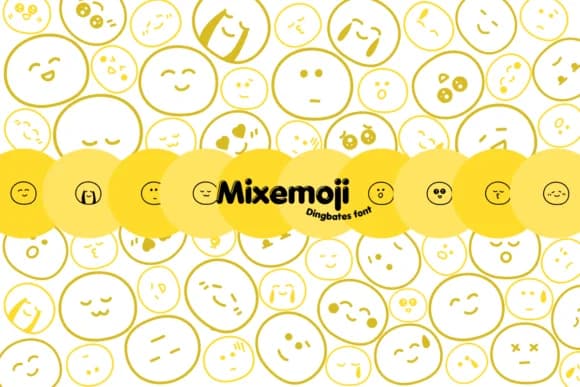 Mixemoji by Chonada — Dingbats Font
