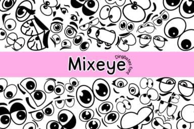 Mixeye by Chonada — Dingbats Font — thumbnail 1