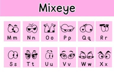 Mixeye by Chonada — Dingbats Font — thumbnail 3