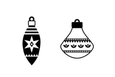 Modern Christmas Dingbats by Illustration Ink — Dingbats Font — thumbnail 5
