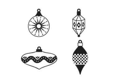 Modern Christmas Dingbats by Illustration Ink — Dingbats Font — thumbnail 6