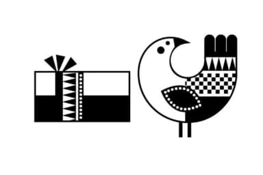 Modern Christmas Dingbats by Illustration Ink — Dingbats Font — thumbnail 7