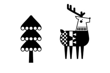 Modern Christmas Dingbats by Illustration Ink — Dingbats Font — thumbnail 8