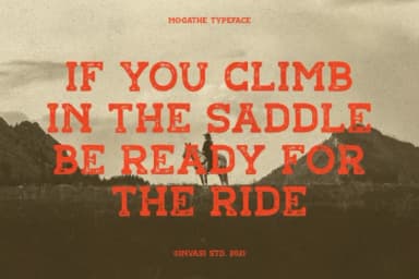 Mogathe by Ginger's Artspace — Slab Serif Font — thumbnail 6