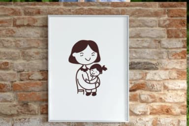 Mom Doodle by Ketsarin — Dingbats Font — thumbnail 5