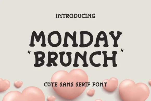 Monday Brunch by SiapGraph — Slab Serif Font
