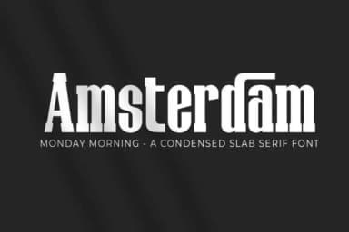 Monday Morning by Doehantz Studio — Slab Serif Font — thumbnail 4