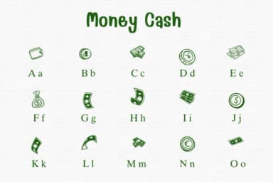 Money Cash by Sontaya — Dingbats Font — thumbnail 2
