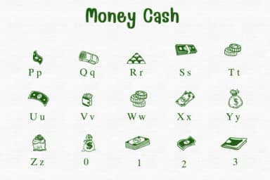 Money Cash by Sontaya — Dingbats Font — thumbnail 3