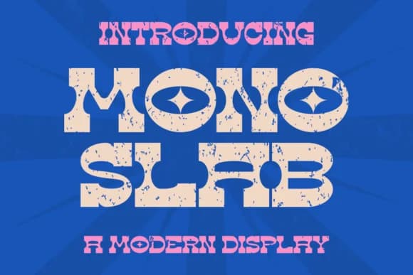 Mono Slab by Marvadesign — Slab Serif Font — preview 1