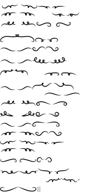 Monogram Divider by CraftedType Studio — Dingbats Font — thumbnail 4