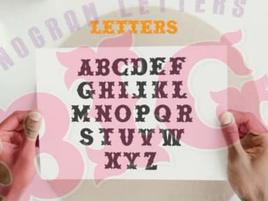 Monogram Letters by MaxArt — Slab Serif Font — thumbnail 4