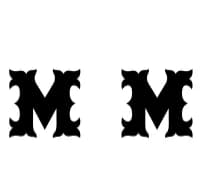 Monogram Letters by MaxArt — Slab Serif Font — thumbnail 5