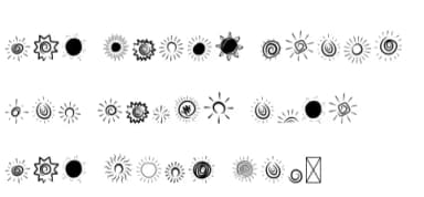 Monogram Sun by CraftedType Studio — Dingbats Font — thumbnail 5