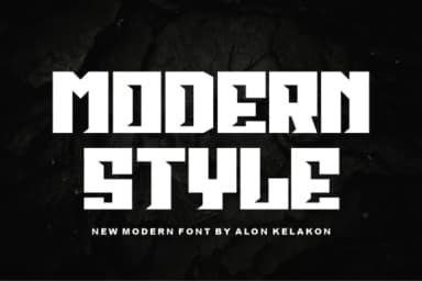 Monsers by alonkelakon — Slab Serif Font — thumbnail 2