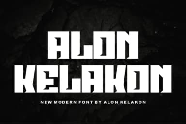 Monsers by alonkelakon — Slab Serif Font — thumbnail 3