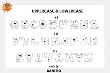 Monster by danita.kukkai — Dingbats Font — thumbnail 2