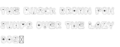 Monster by danita.kukkai — Dingbats Font — thumbnail 8