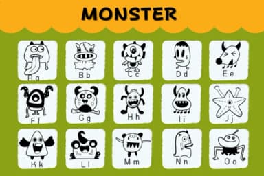 Monster by Natchuta — Dingbats Font — thumbnail 2