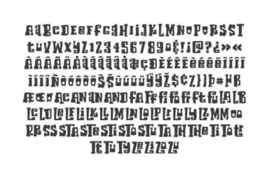 Monster Bash by Denise Chandler — Slab Serif Font — thumbnail 7