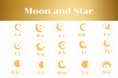 Moon and Star by Apiwat Type — Dingbats Font — thumbnail 2