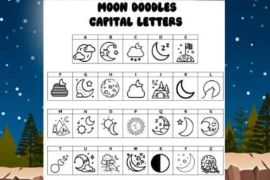 Moon Song by Mary Kay's Magic — Dingbats Font — thumbnail 2