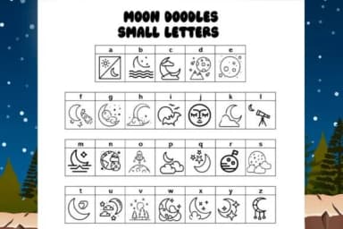 Moon Song by Mary Kay's Magic — Dingbats Font — thumbnail 3