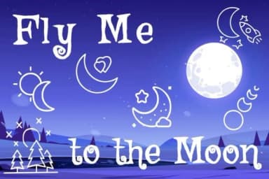 Moon Song by Mary Kay's Magic — Dingbats Font — thumbnail 4