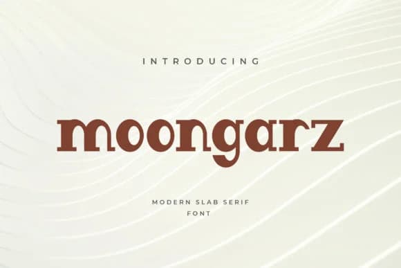 Moongarz by uicreativenet — Slab Serif Font