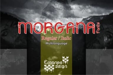 Morgana by emanesdsign — Slab Serif Font — thumbnail 1