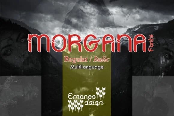 Morgana by emanesdsign — Slab Serif Font