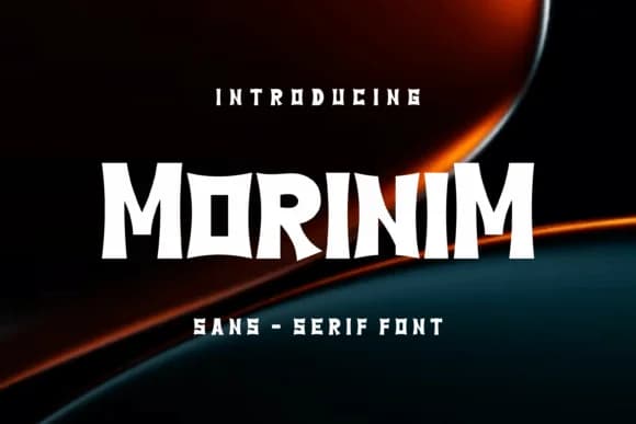 Morinim by lelevien — Slab Serif Font