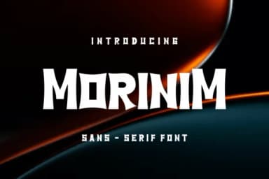 Morinim by lelevien — Slab Serif Font — thumbnail 2