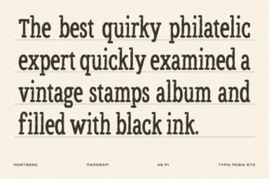 Mortberg by Typia Nesia — Slab Serif Font — thumbnail 5