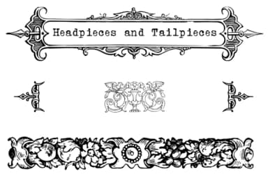 Mortised Vignettes by Intellecta Design — Dingbats Font — thumbnail 4