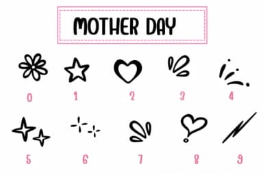Mother Day by PraewDesigns — Dingbats Font — thumbnail 4