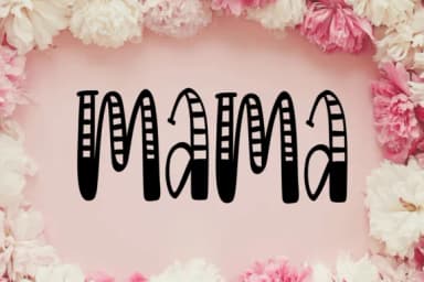 Mother Day by PraewDesigns — Dingbats Font — thumbnail 6