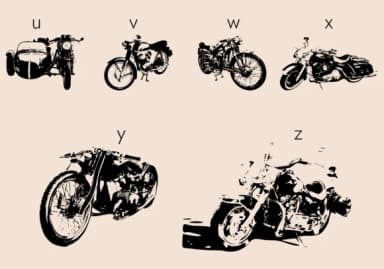 Motorcycles by Minimalistartstudio — Dingbats Font — thumbnail 3