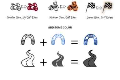 Motorsports Doodle by digitalplannerland — Dingbats Font — thumbnail 5