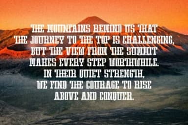 Mountain Vector by Pian45 — Slab Serif Font — thumbnail 2