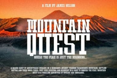 Mountain Vector by Pian45 — Slab Serif Font — thumbnail 3