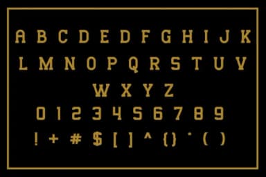 Mousony by Sakha Design — Slab Serif Font — thumbnail 6