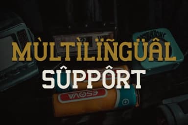 Mousony by Sakha Design — Slab Serif Font — thumbnail 7