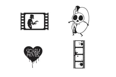 Movie Night Scary Dingbats by Illustration Ink — Dingbats Font — thumbnail 8