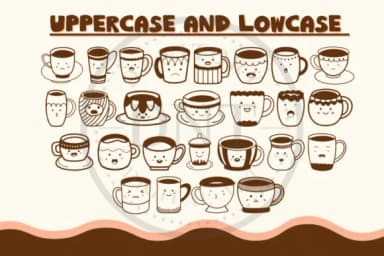 Mug Coffee by danita.kukkai — Dingbats Font — thumbnail 2