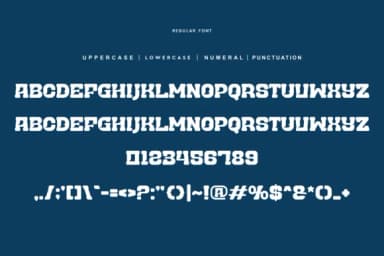 Mujenort Bold by Qrdesignstd — Slab Serif Font — thumbnail 7