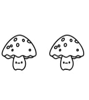 Mushroom by Chonada — Dingbats Font — thumbnail 8