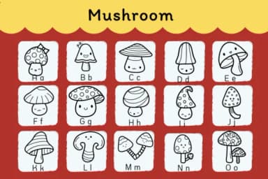 Mushroom by Natchuta — Dingbats Font — thumbnail 2